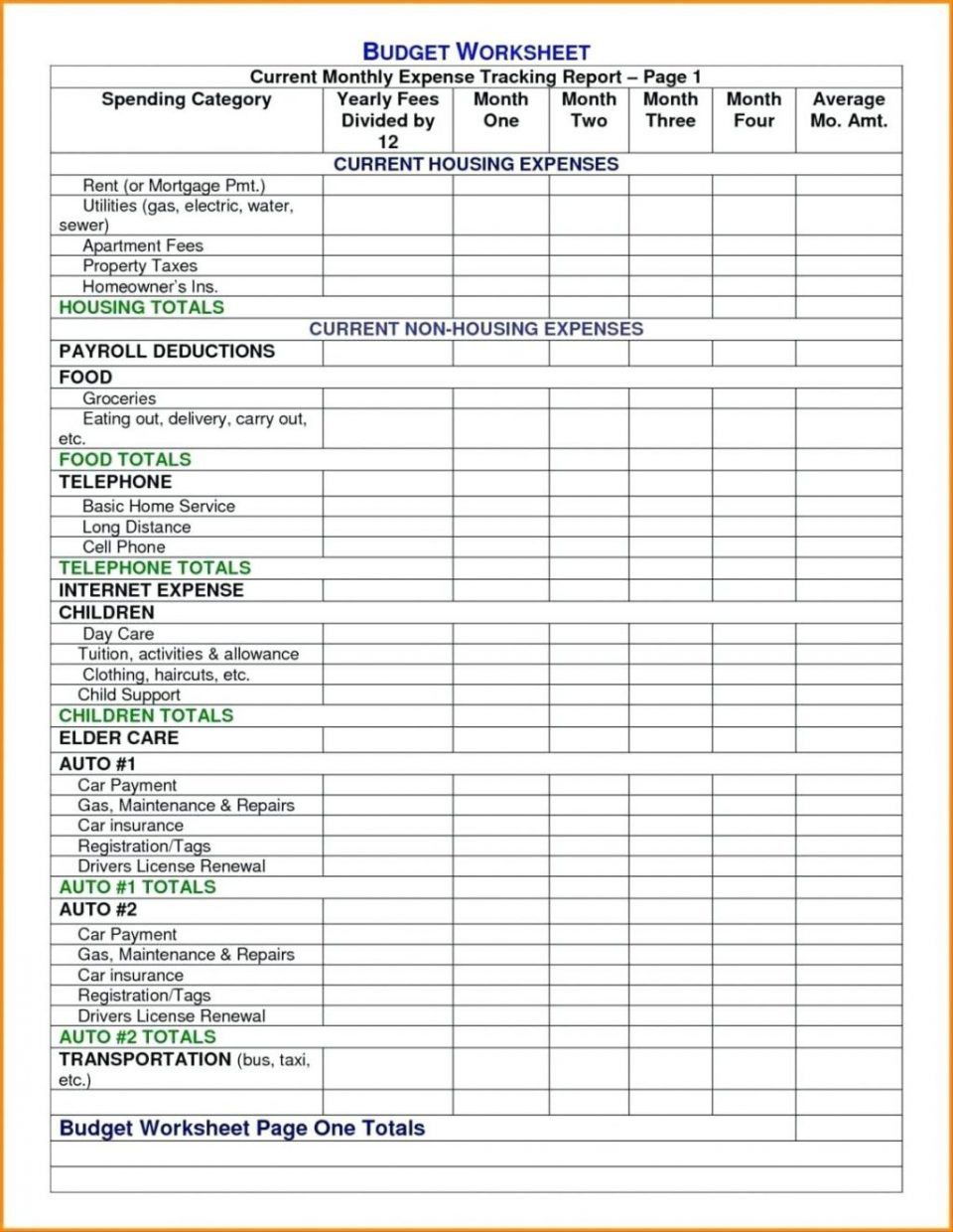 30 Assets And Liabilities Worksheet