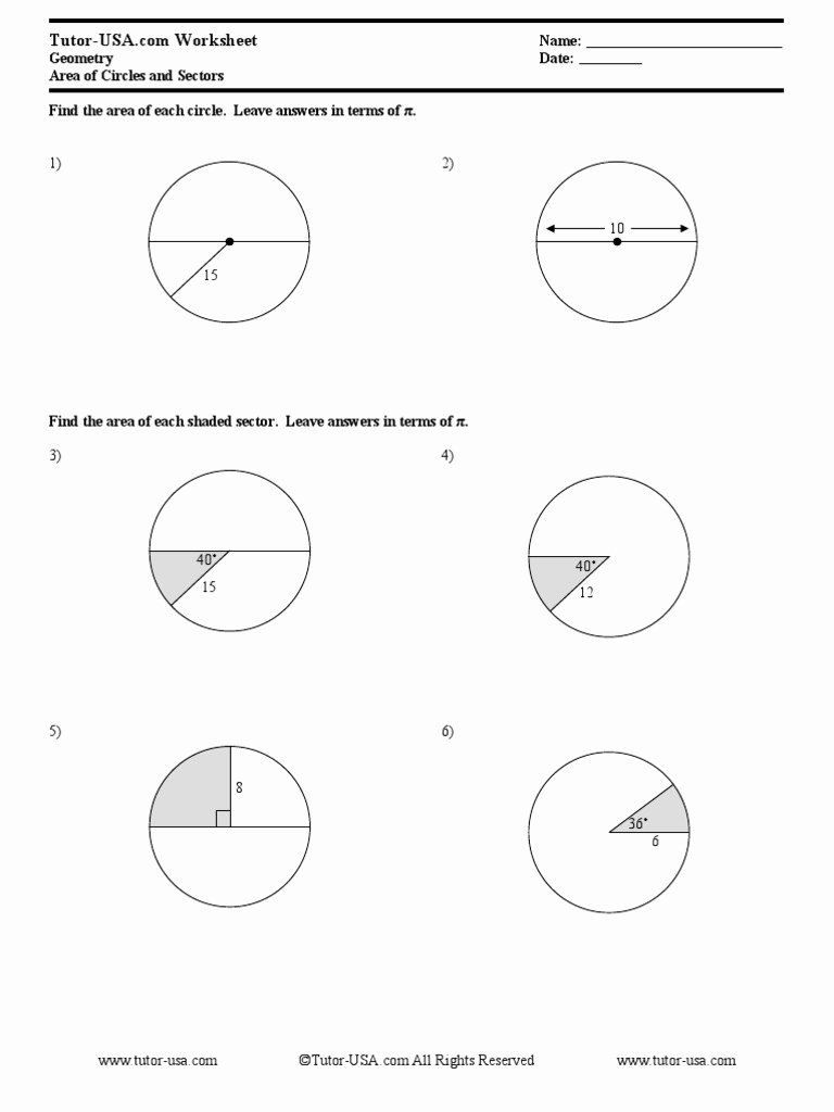 30 Chords Secants And Tangents Worksheet Answers