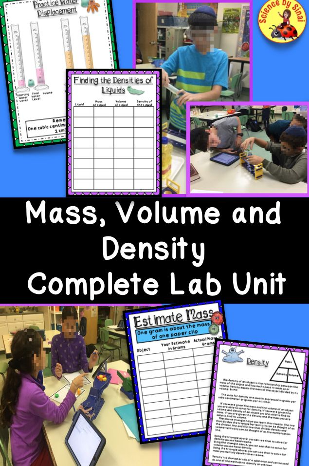 30 Density Mass And Volume Worksheet With Answers