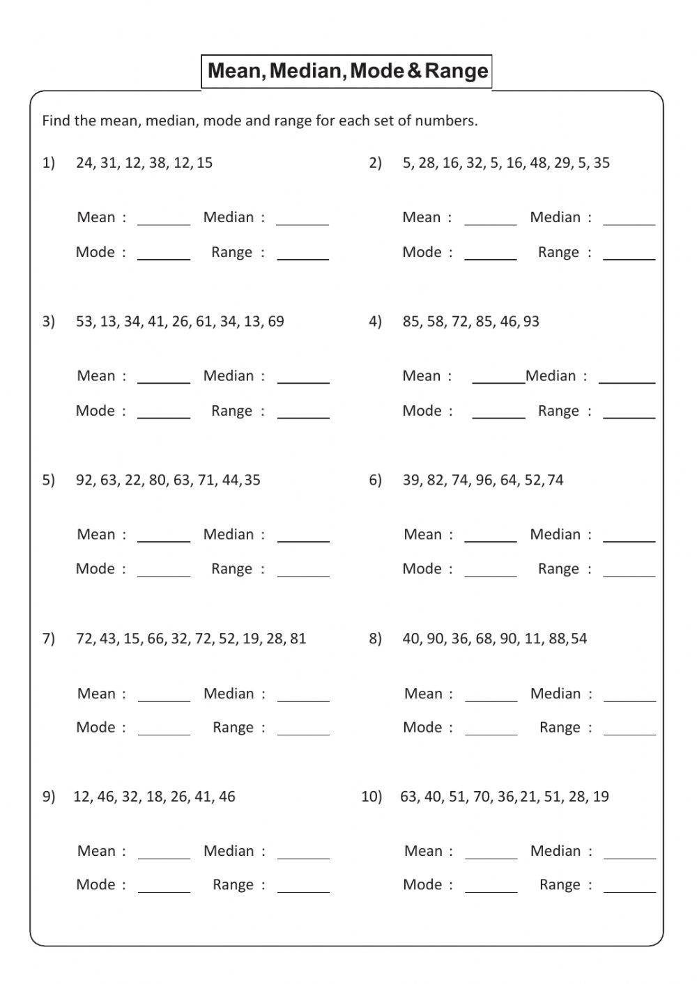 30 Domain Range Worksheet Pdf