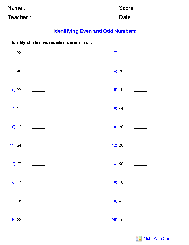 30 Even Odd Functions Worksheet