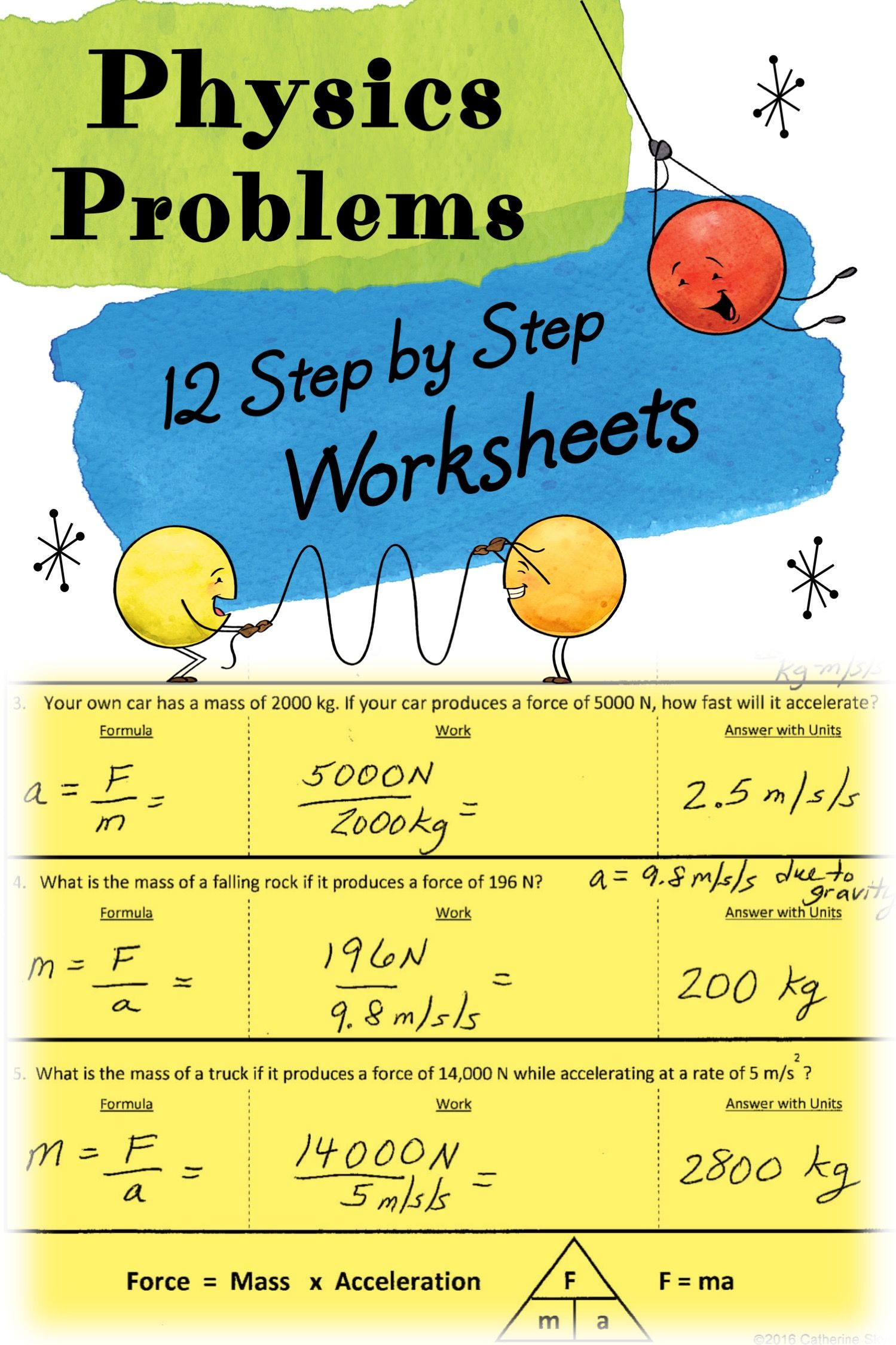 30 Free Fall Physics Worksheet