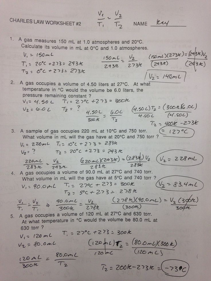 30 Gas Laws Ideal Gas Law Worksheet