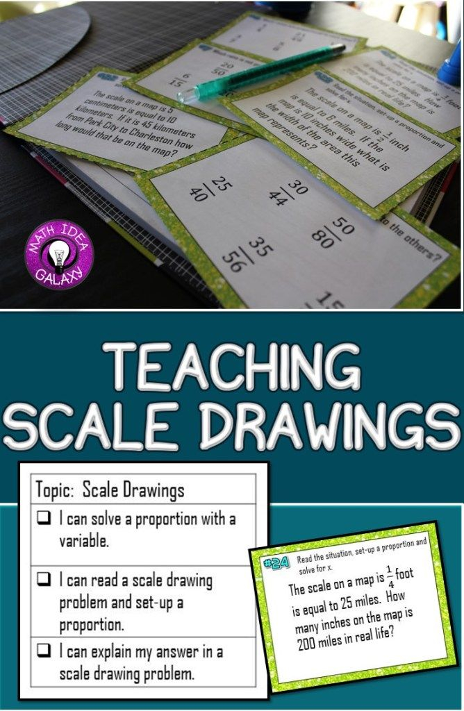 30 Scale Drawings Worksheet Pdf