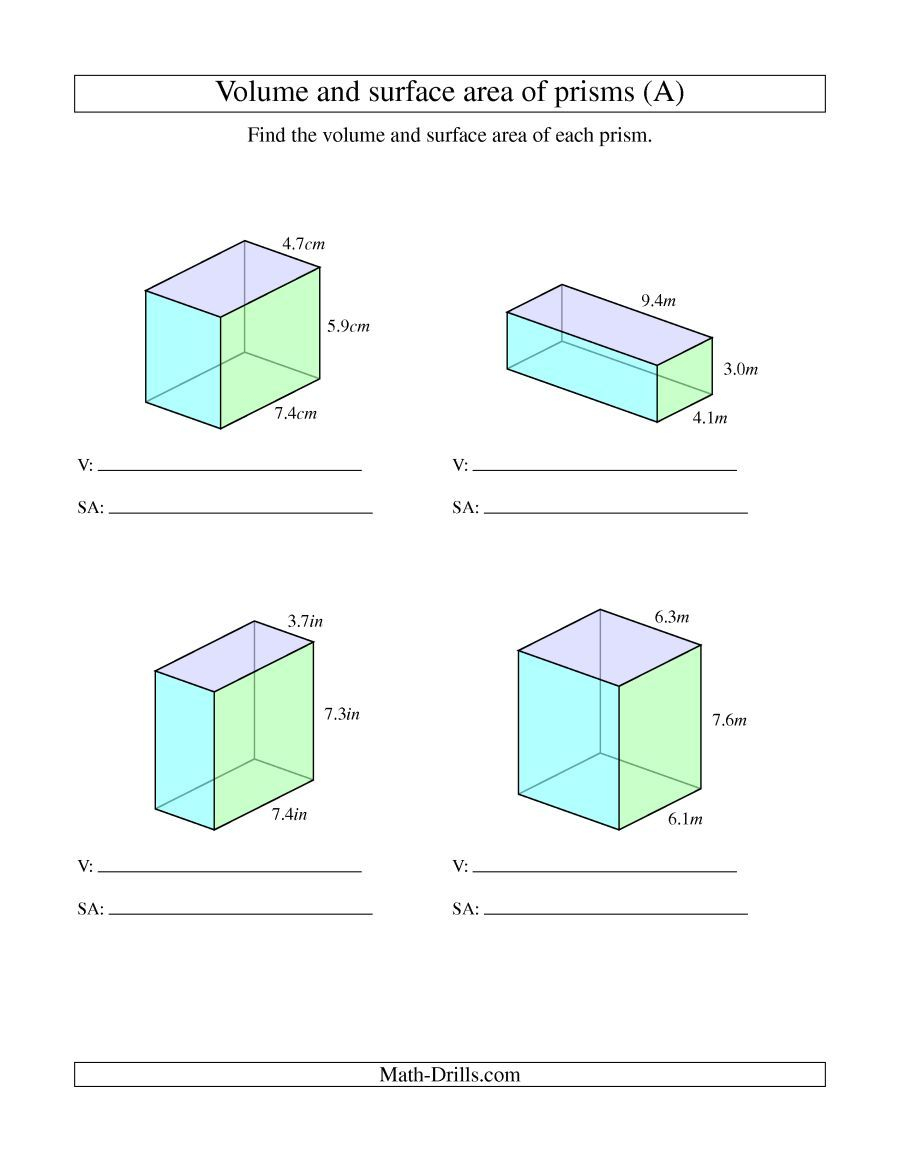 30 Volume With Unit Cubes Worksheet