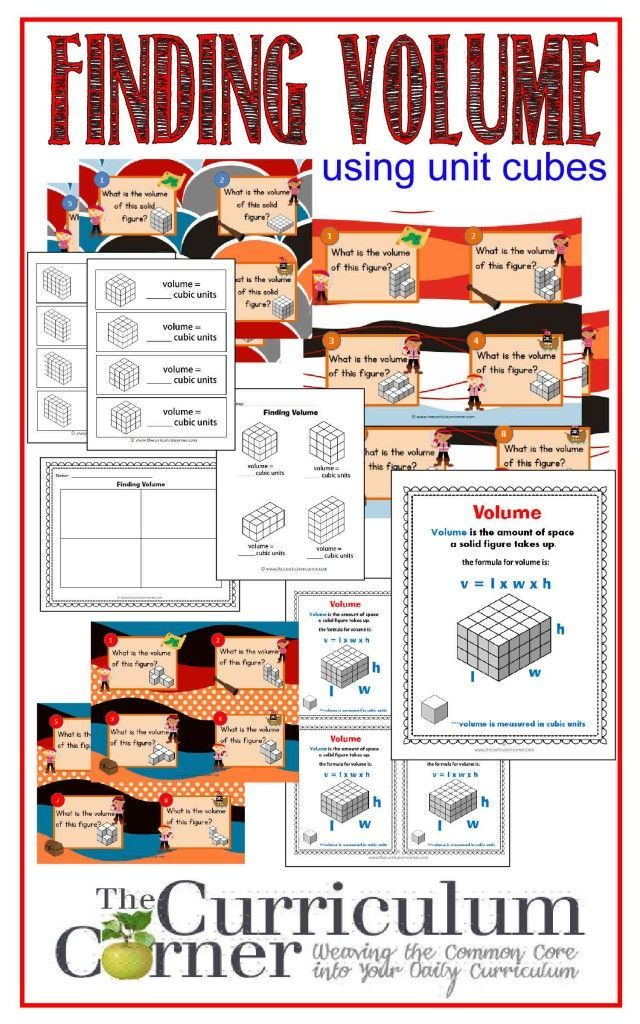 30 Volume With Unit Cubes Worksheet