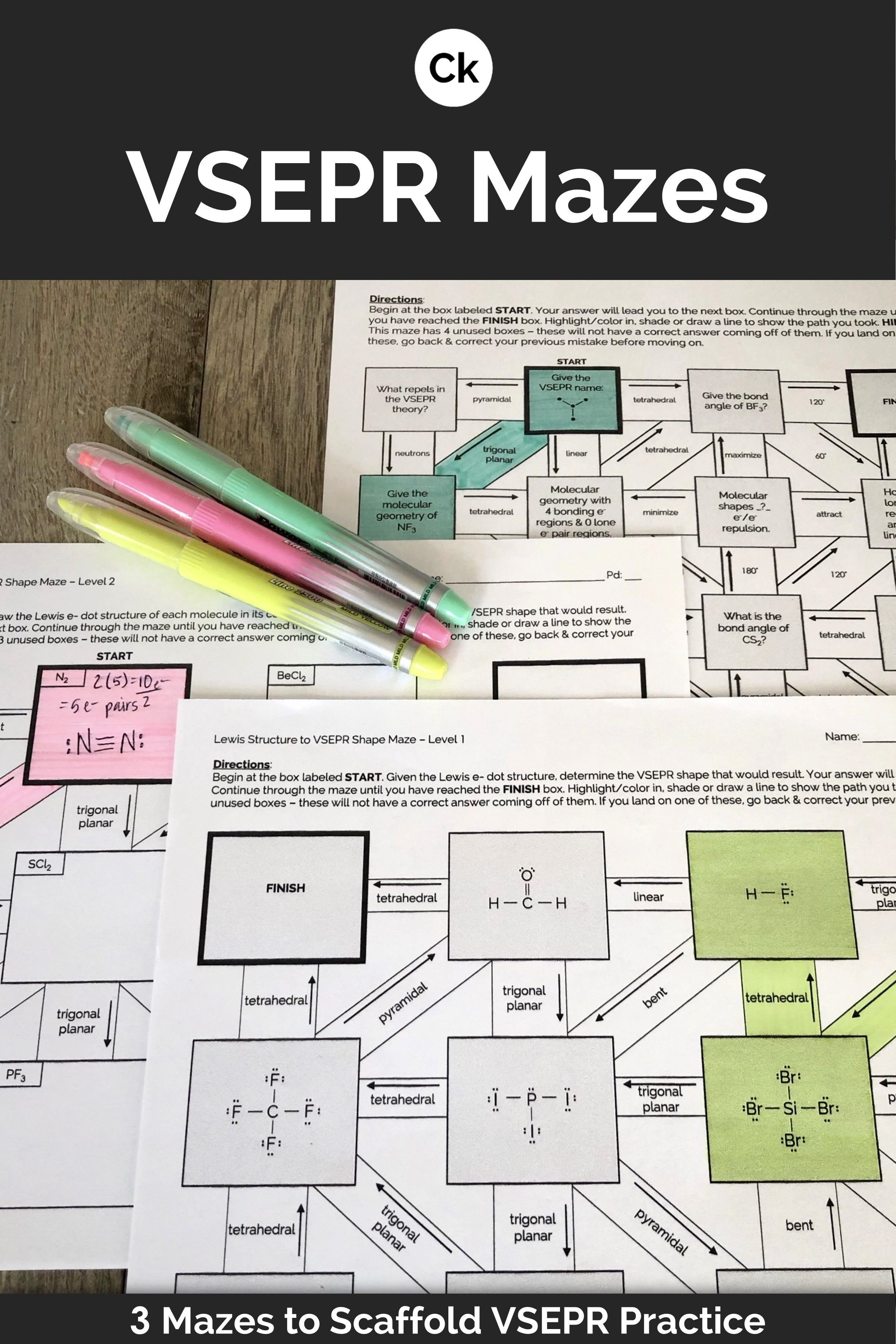 30 Vsepr Worksheet With Answers