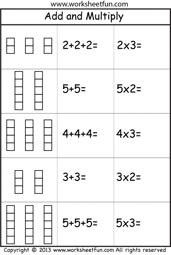 30 2Nd Grade Multiplication Worksheets Free