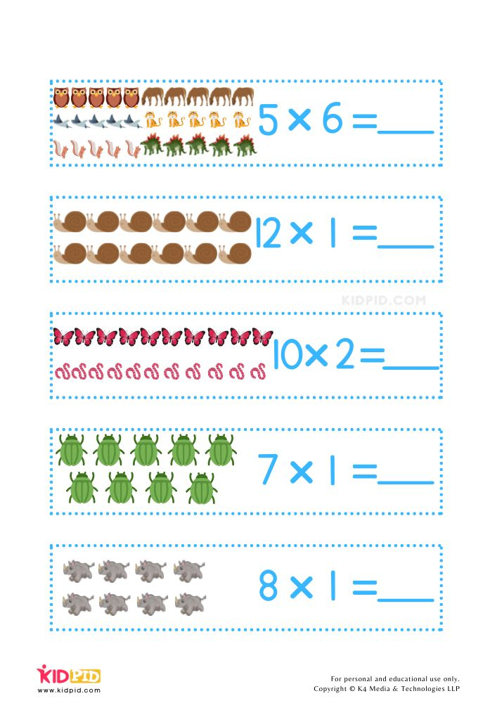 30 2Nd Grade Multiplication Worksheets Free