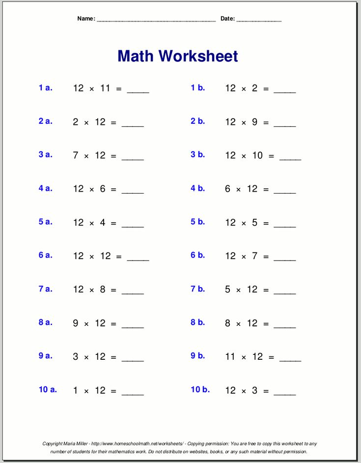 30 Grade 3 Multiplication Worksheets Free