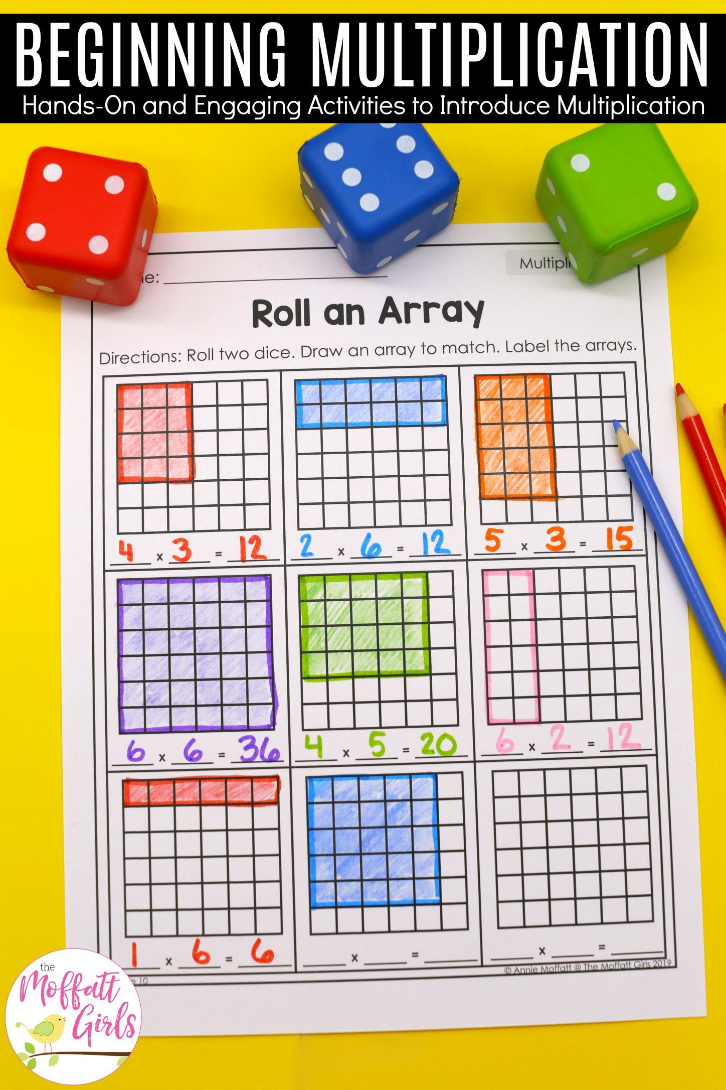 30 Multiplication Arrays Grade 2