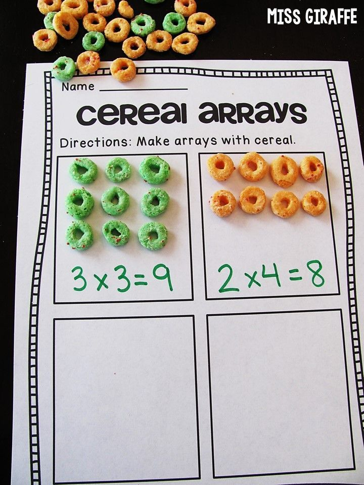 30 Multiplication Arrays Grade 2