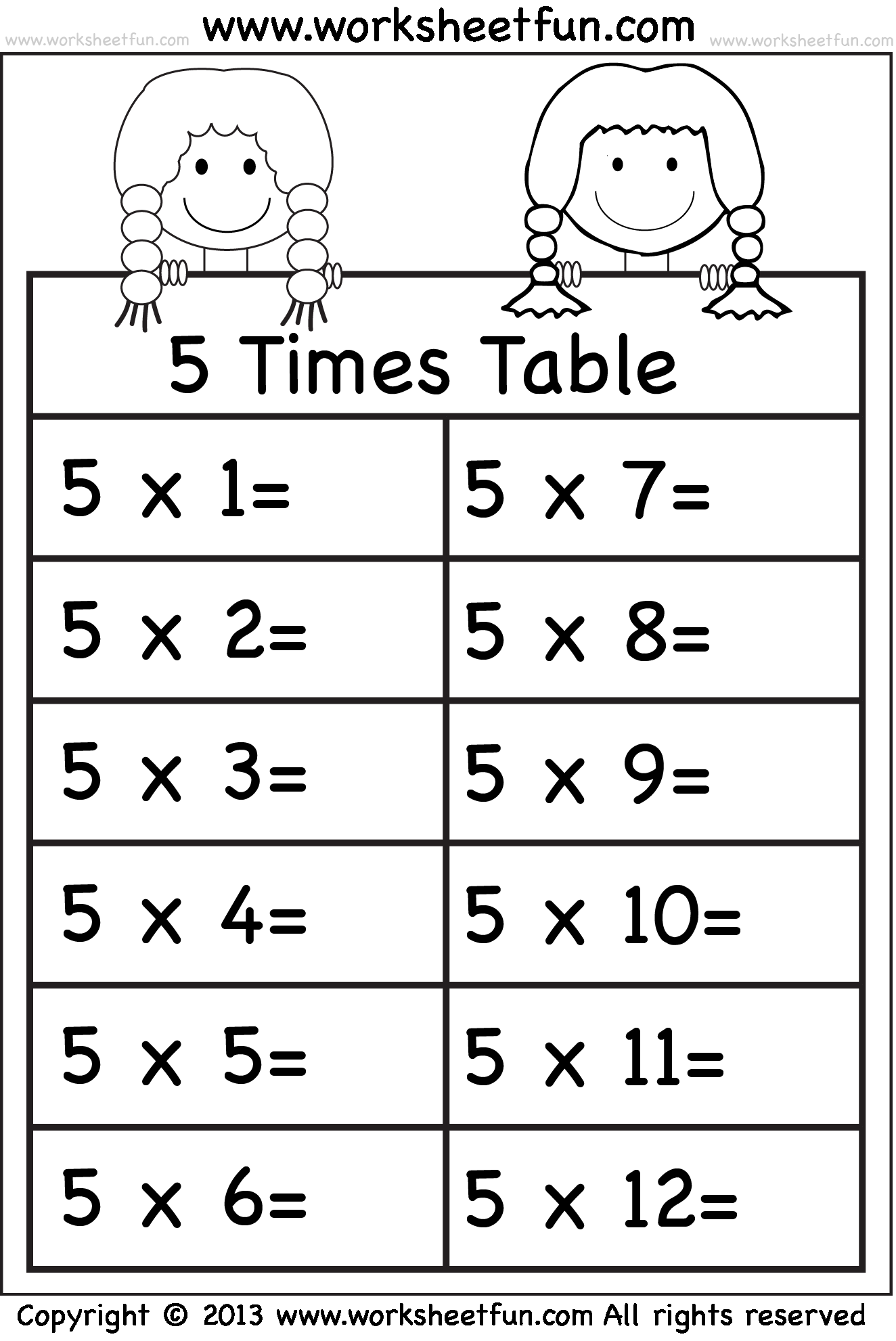 30 Multiplication By 2 Worksheets Free