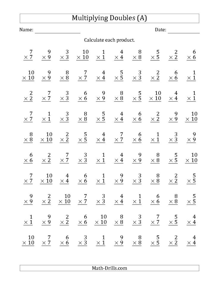 30 Multiplication By 4 Worksheets Free