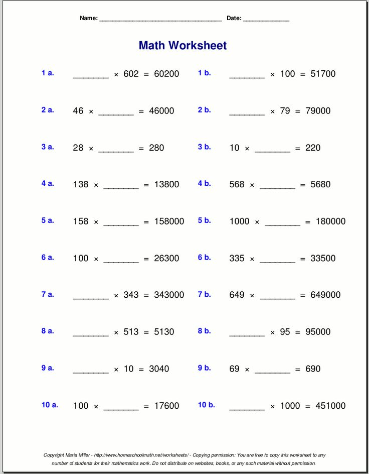 30 Multiplication By 5 Worksheets Free