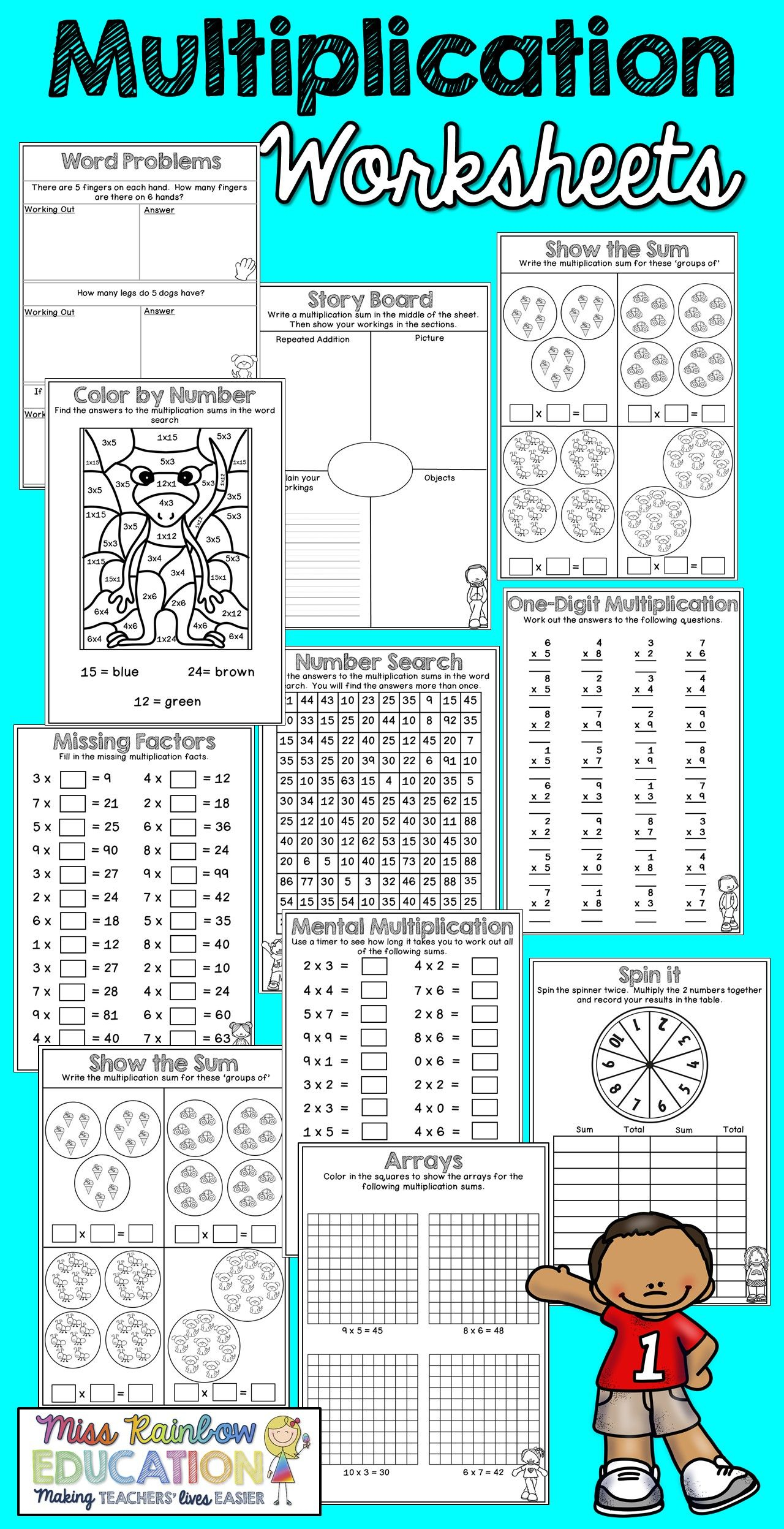 30 Multiplication By 6 Worksheets Free