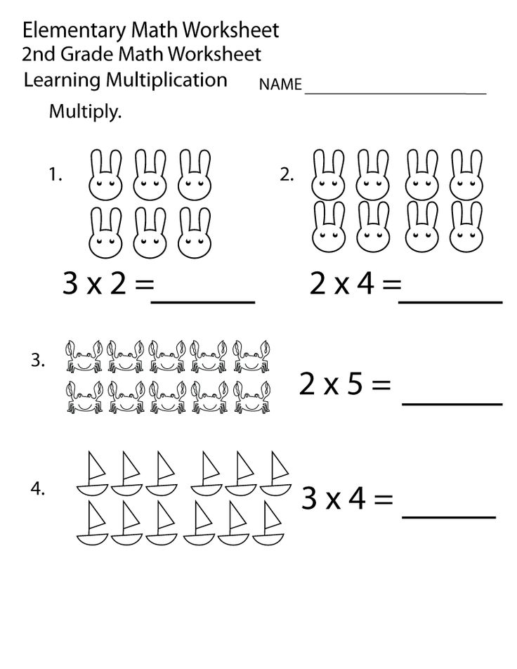 30 Multiplication Grade 2 Activity