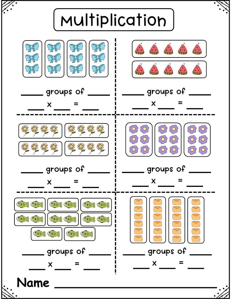 30 Multiplication Worksheets Grade 1 Free