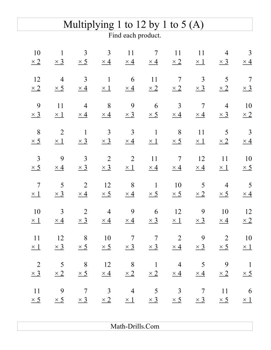 30 Vertical Multiplication Grade 2